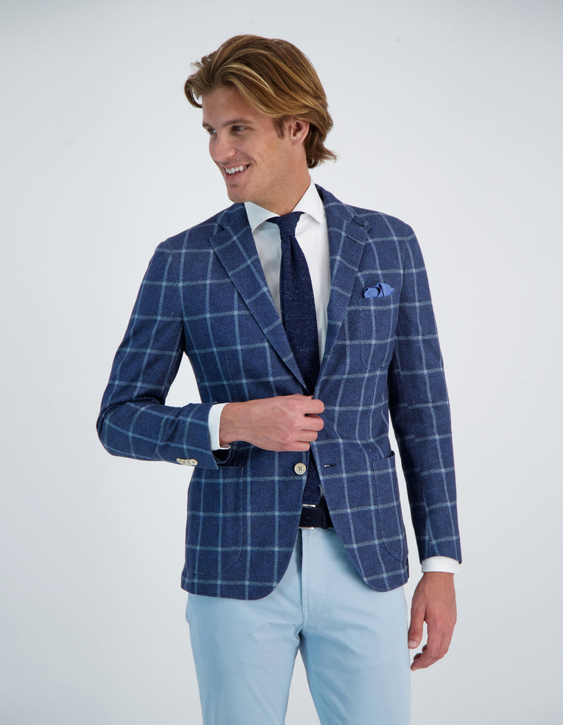 STRETCH POPLIN SOLID SPREAD COLLAR SHIRT
